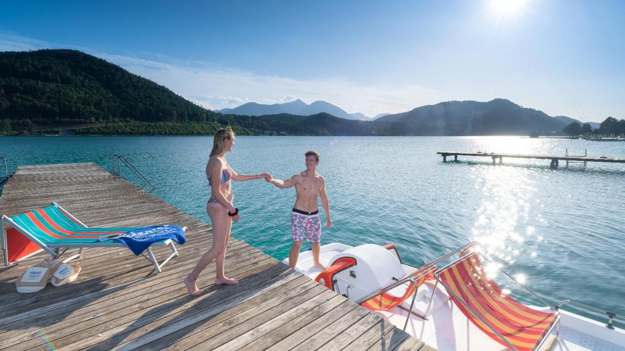 Aparthotel Klopeinersee Санкт-Канциан Экстерьер фото